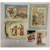Image 1 : Santa Claus Holiday Christmas Greeting Trade Cards 12