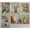 Image 2 : Santa Claus Holiday Christmas Greeting Trade Cards 12