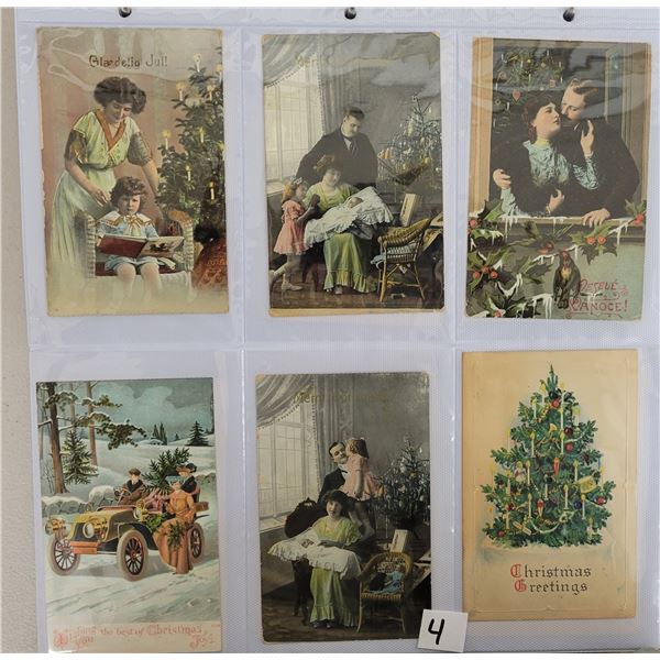 Christmas Holiday Greeting Album Approx. 240 Postcards