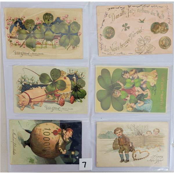 Greetings with Money Album Approx. 250 Postcards