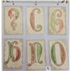 Image 4 : Alphabet Letter Postcard Album Approx. 175 Cards
