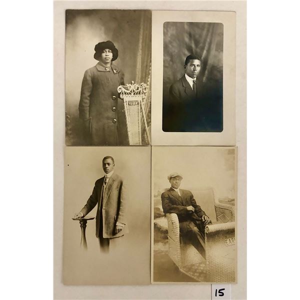 Real Photo Black Americana Postcards 17