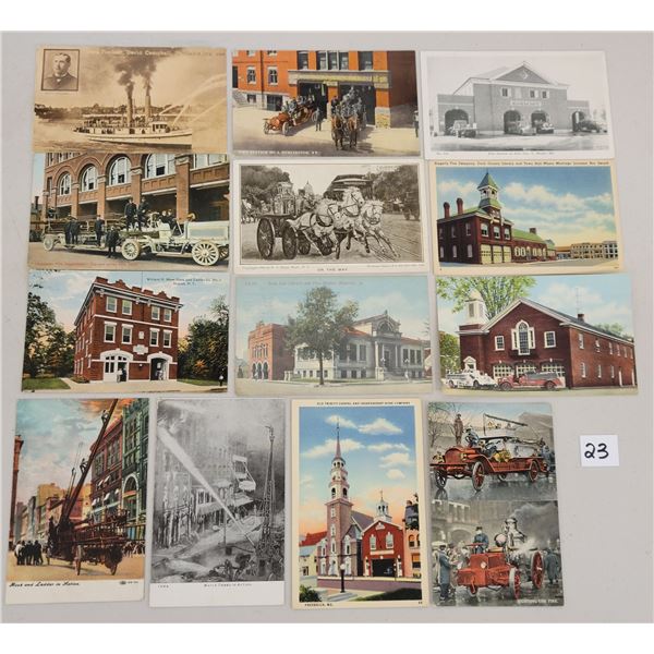 Fire Department & Fire Related Postcards 45