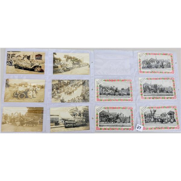 Parade & Parade Float Postcard Album 45+
