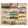 Image 2 : International Navy & Military Ship Postcards Approx. 100