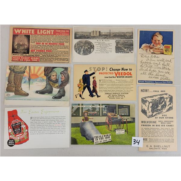 Advertising Postcards 65