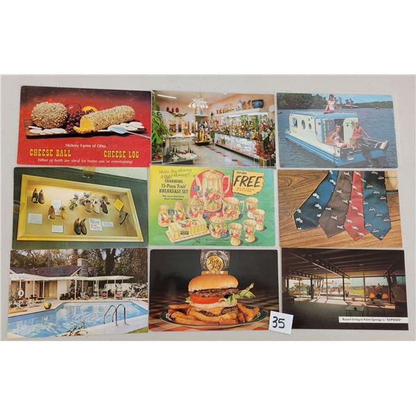 Advertising Postcards 60+