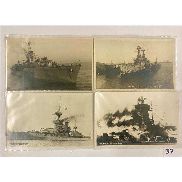 Real Photo Navy Ship Postcards 40