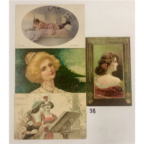 Pretty Lady Postcards 22