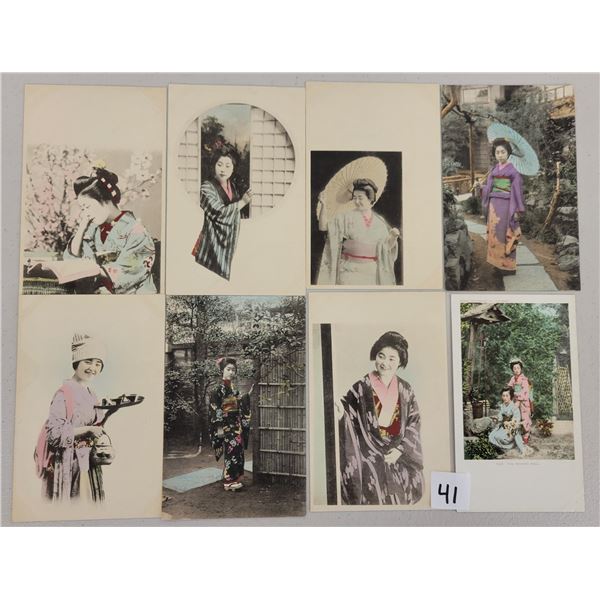 Japanese - Geisha Postcards 33