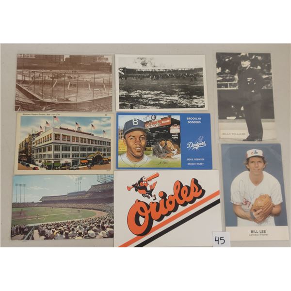 Sports - Baseball Postcards 45+
