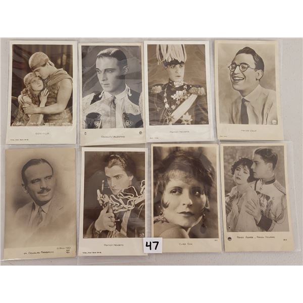 Real Photo  Movie Star - Silent Star Postcards 70