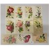 Image 2 : Signed Artist Klein Flower Postcards Approx. 40