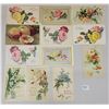 Image 3 : Signed Artist Klein Flower Postcards Approx. 40