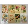 Image 4 : Signed Artist Klein Flower Postcards Approx. 40