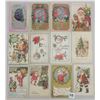Image 1 : Santa Claus Holiday Greeting Christmas Postcards 15