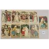 Image 1 : PFB Snowmen Holiday Greeting Postcards 9