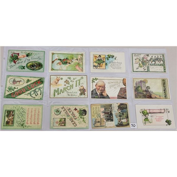 St. Patrick's Day Holiday Greeting Postcard Album 100+