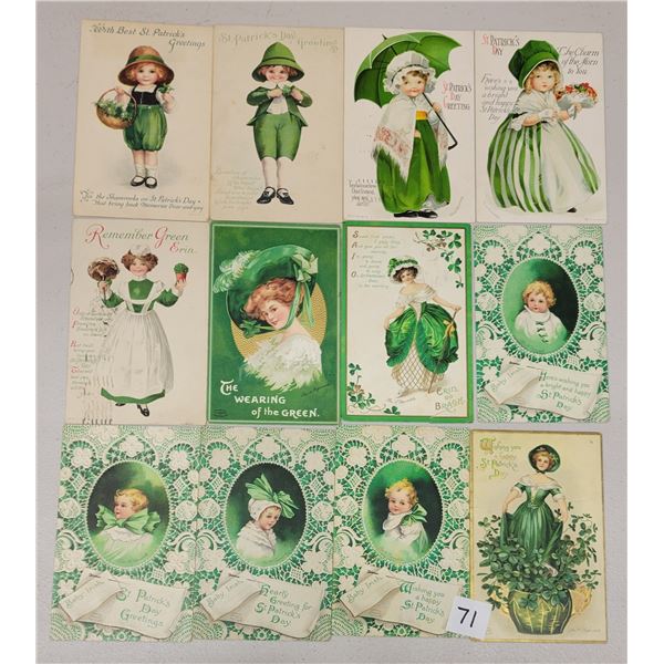 Clapsaddle St. Patrick's Day Holiday Greeting Postcards 33