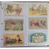 Image 10 : Children on Greetings Postcard Album Approx. 285