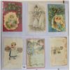 Image 11 : Children on Greetings Postcard Album Approx. 285