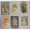 Image 2 : Children on Greetings Postcard Album Approx. 285