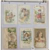 Image 5 : Children on Greetings Postcard Album Approx. 285