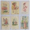 Image 6 : Children on Greetings Postcard Album Approx. 285