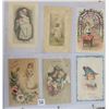 Image 9 : Children on Greetings Postcard Album Approx. 285