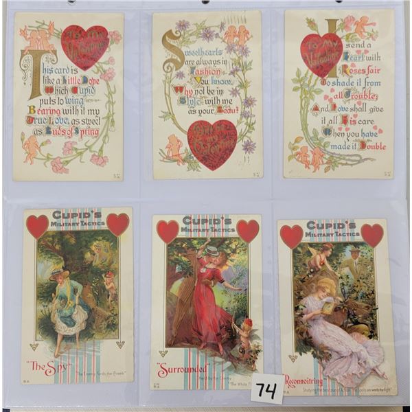 Valentine's Day Holiday Greeting Postcard Album 190+ Postcards