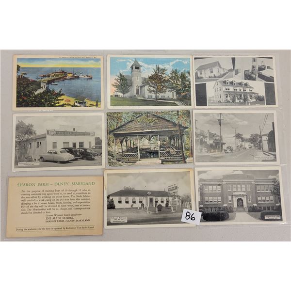 Maryland Postcards Approx. 125