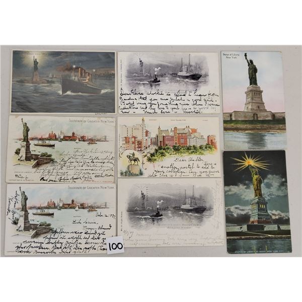 Statue of Liberty, New York Postcards 15