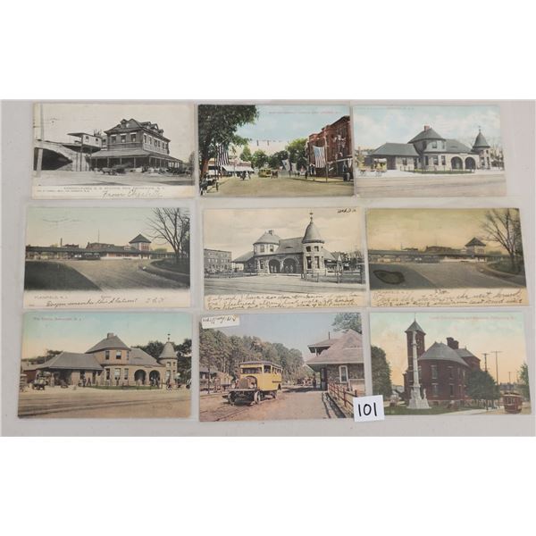 New Jersey Trains & Railroad Postcards 35