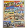 Image 1 : Large Letter Linen Postcards 100+