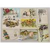 Image 1 : Animals - Holiday Greeting Postcards with Birds Approx. 160