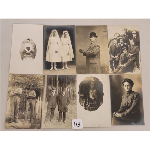 Real Photo People Postcards 125+