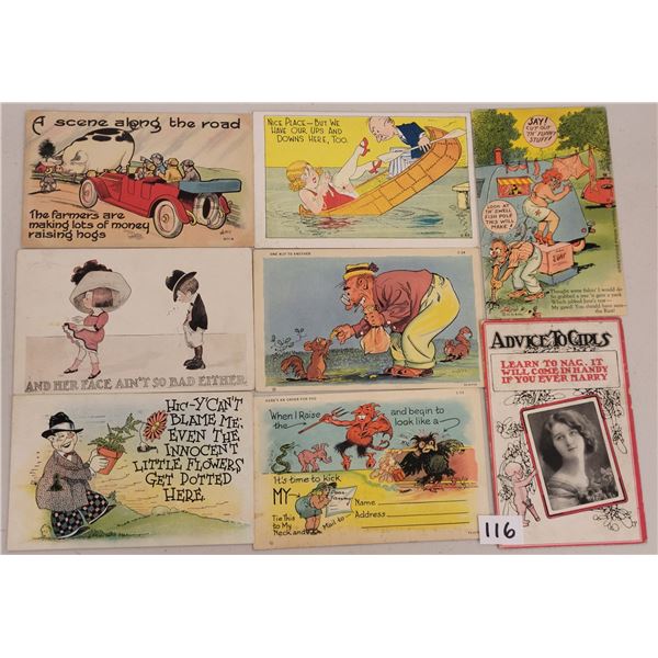 Sorted Signed Artist Comic - Humor Postcards 150+