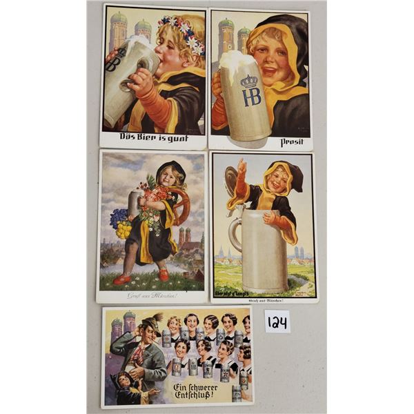 German Drinking Postcards 5