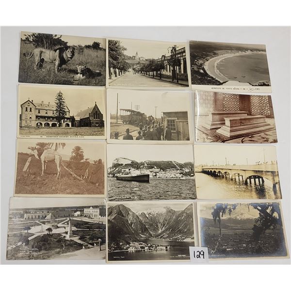 Misc. Real Photo International Postcards Approx. 125