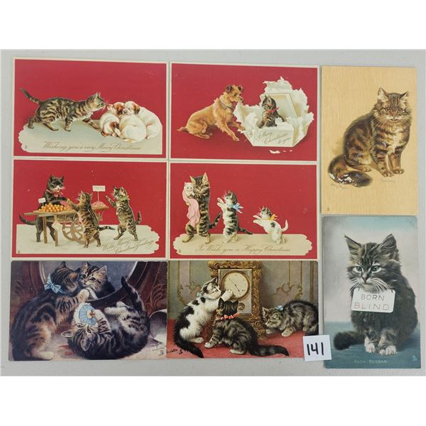 Animals - Tuck Cat Postcards 35