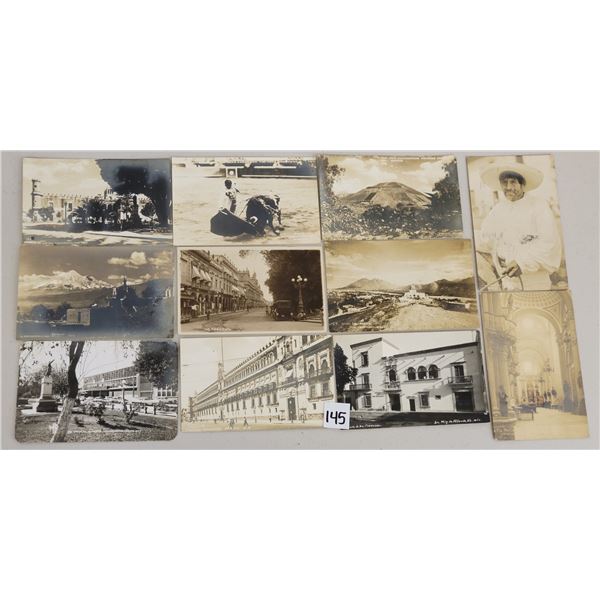 Mexico Real Photo Postcards 125+