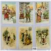 Image 2 : Santa Claus Holiday Christmas Greeting Album Approx. 80 Postcards