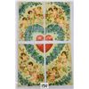 Image 1 : 2 Valentine's Day Holiday Greeting Installment Sets 8 Postcards