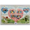 Image 2 : 2 Valentine's Day Holiday Greeting Installment Sets 8 Postcards