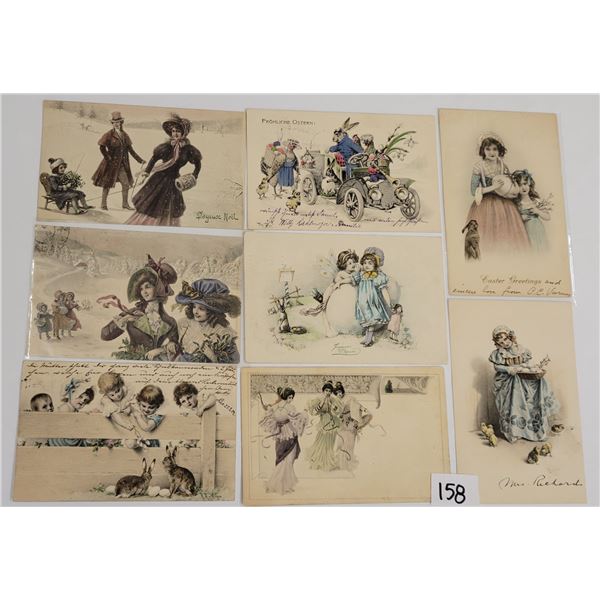 M.M. Vienne & Similar Greeting Postcards Approx. 50