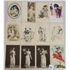Image 1 : Pretty Lady Greeting Postcards 30+