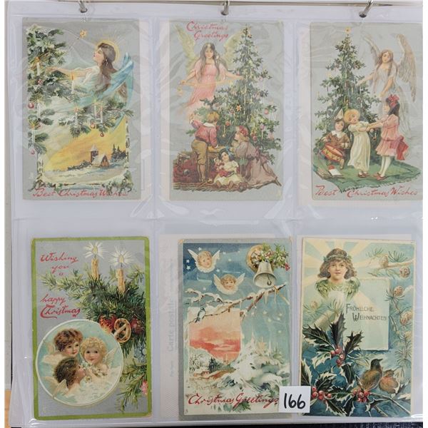 Album of Holiday Greeting Angel Postcards Approx. 140