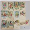 Image 2 : Novelty - Silk Christmas Angel Postcards 24