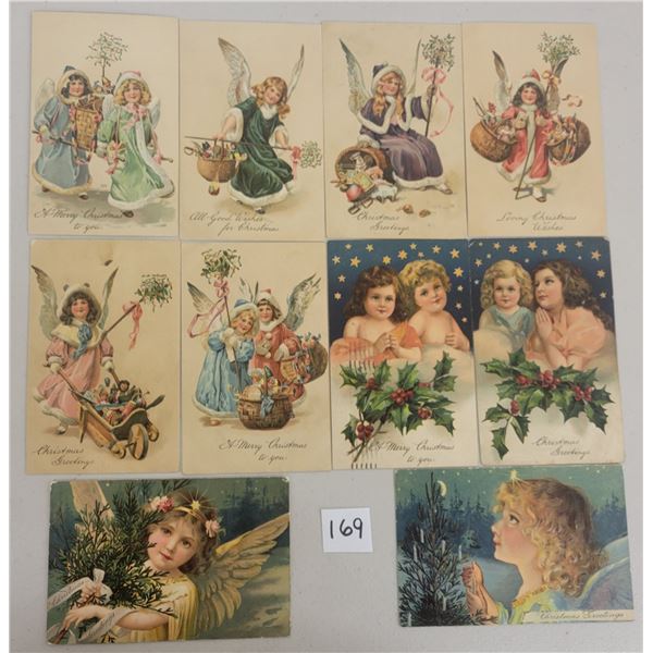 PFB Holiday Greeting Angel Postcards 15