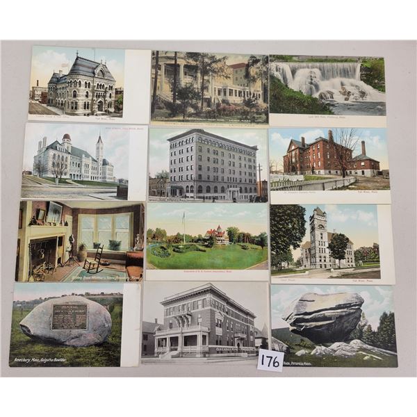 Massachusetts Postcards Approx. 100